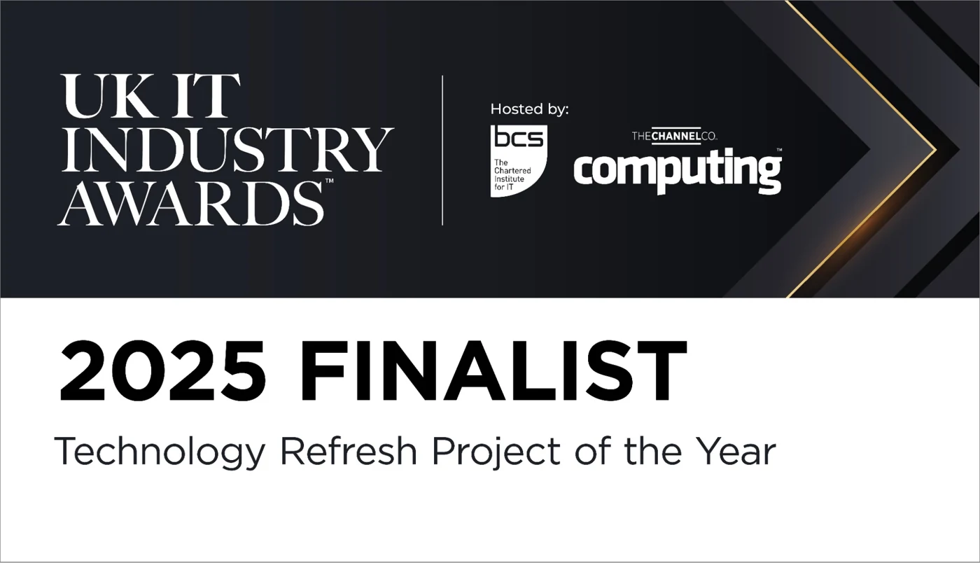 UK IT Industry Awards 2025 Finalist: Technology Refresh Project of the Year